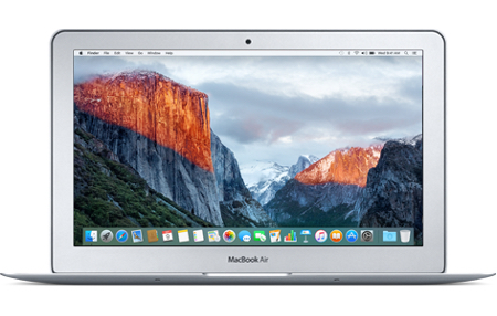 Apple macbook air operating system